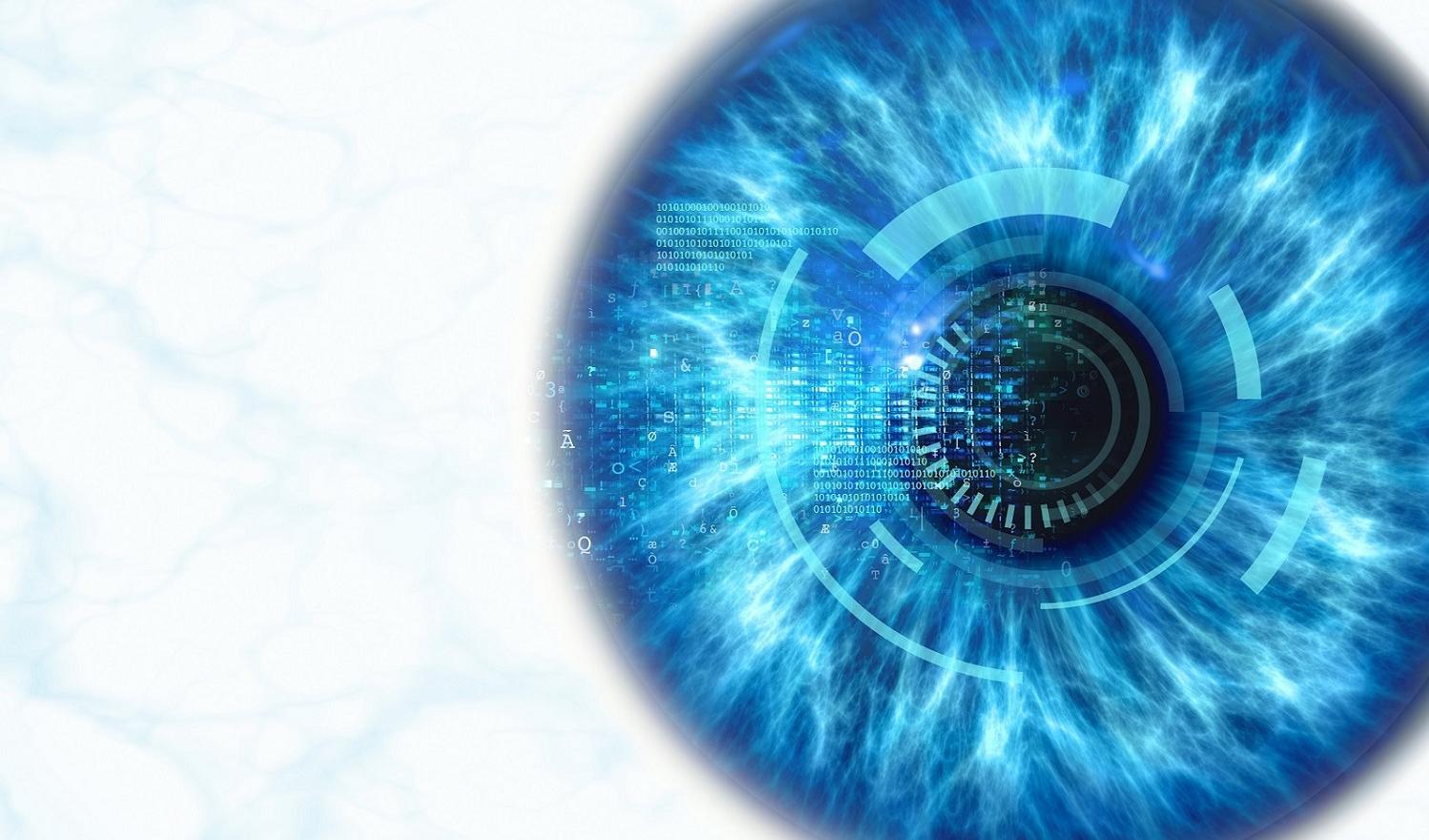 Netzhaut-Screening für Ihre Gesundheit Nahaufnahme Auge