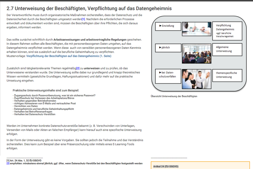 Online-Ausbilung zum Datenschutzbeauftragten
